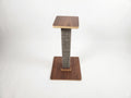 28" Katnip Tree with perch (dark brown)